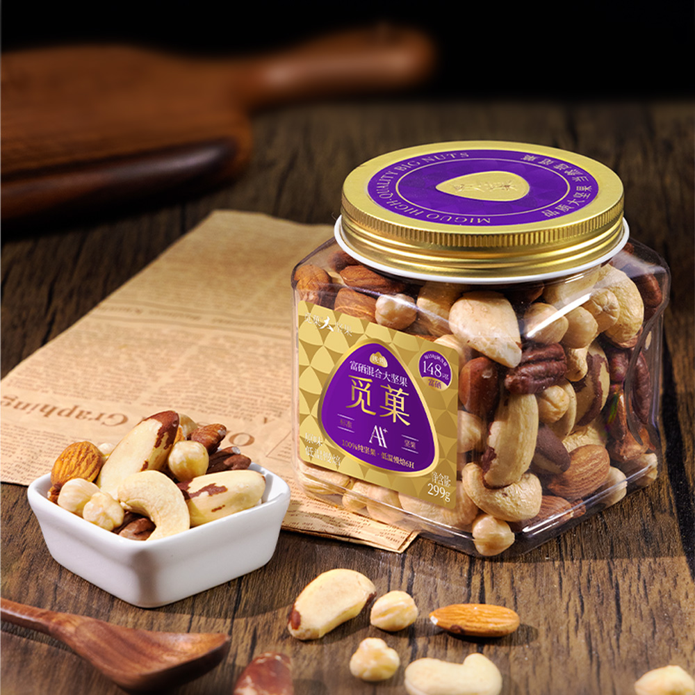 富硒混合大坚果299g每日坚果
