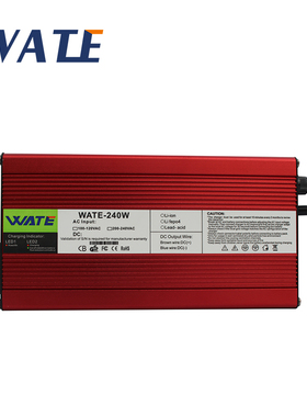 60V3A充电器 铅酸叉车适用 输出69V电压 智能 红色 铝壳 瓦特力