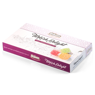 土耳其进口Segmen赛格水果味软糖500g盒装土耳其糖果彩色方块糖