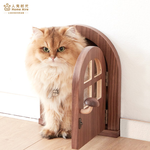 HomeAire猫门自由出入门宠物木门