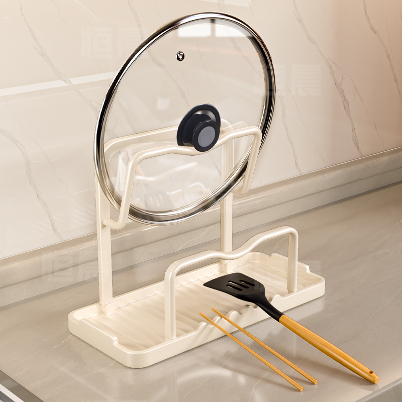 台面锅盖架厨房置物架神器放勺