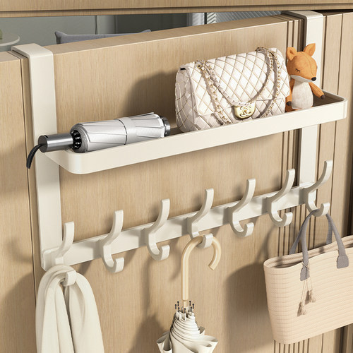 门后挂钩免打孔壁挂衣架粘胶强力