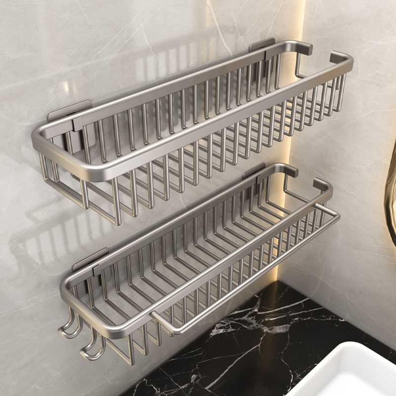 恒晨卫生间置物架免打孔浴室