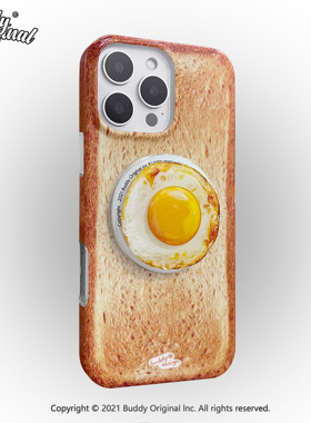 BUDDY原创磁吸烤面包适用iphone16promax手机壳苹果15pro新款14高级13防摔创意小众16pro