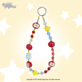BUDDY原创苹果奶昔挂绳手链珠饰星星苹果手机挂件钥匙扣包挂饰链