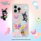 BUDDY原创适用变色龙喷涂画16pro苹果17promax手机壳iPhone15保护套软壳高级13 14华为mate60pro 12新款