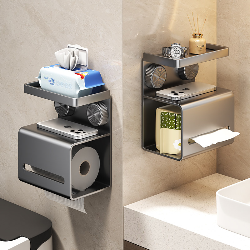 吸盘化妆室卫生纸盒免打孔壁挂式厕所纸巾卷筒卫生纸架抽取式卫生,家庭/个人清洁工具,卷纸器/纸巾架,淘宝优惠券,粉丝福利购,淘宝优惠卷