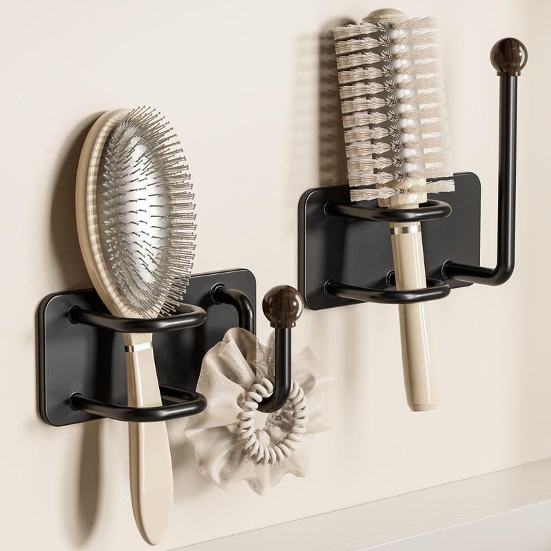 卫生间发圈发箍发绳挂钩浴室梳子置物架免打孔壁挂式首饰收纳粘钩,家庭/个人清洁工具,浴室角架/置物架,淘宝优惠券,粉丝福利购,淘宝优惠卷