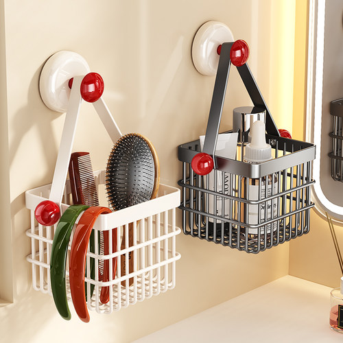 【加大置物】卫生间梳子发圈挂篮