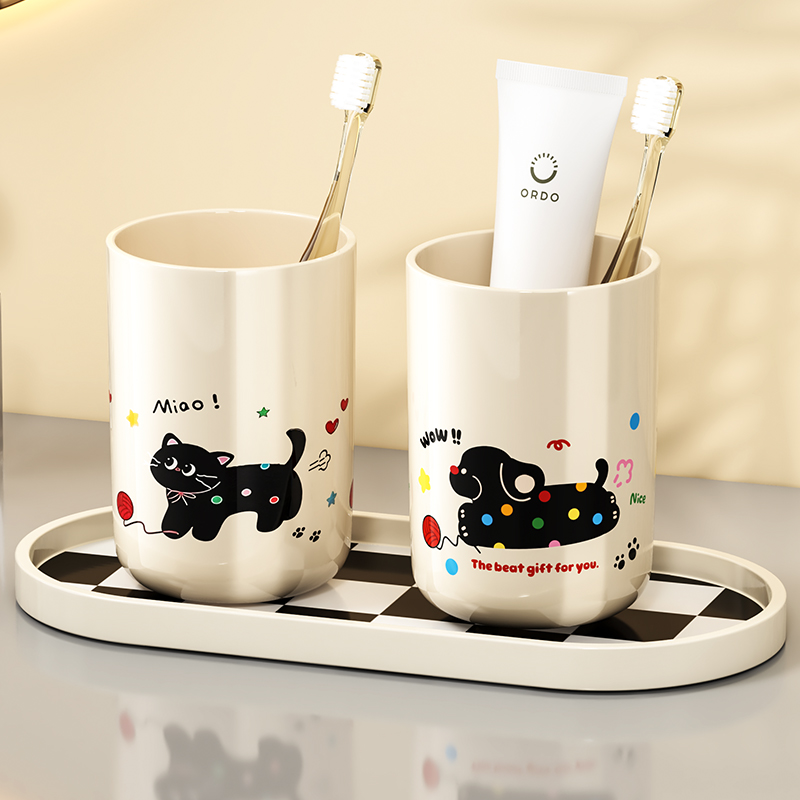 【多巴胺】2025新款情侣漱口杯