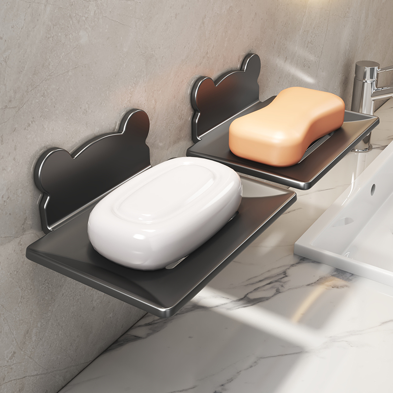 【掉落包赔】肥皂盒壁挂式免打孔