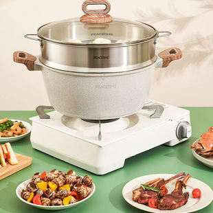 太平盛世304不锈钢蒸屉家用蒸锅一体蒸架蒸馒头