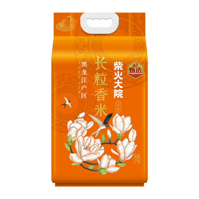 柴火大院东北长粒香大米2.5kg一级粳米香米蒸米饭家用真空装旗舰