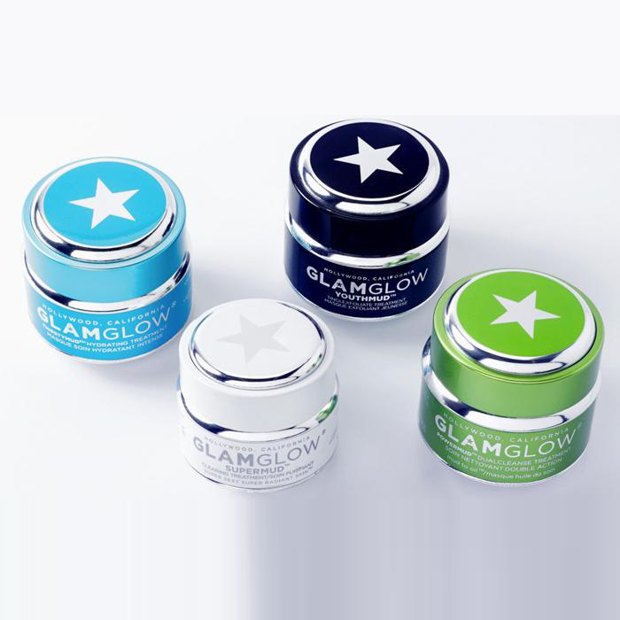 美国glamglow格莱魅发光清洁面膜白罐50格莱美蓝罐黑罐正品现货