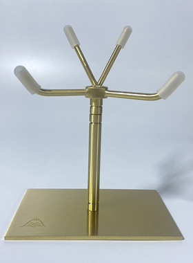 纯铜支架 铜质原石原矿支架摆件 金属家居时尚创意收纳置物架摆件