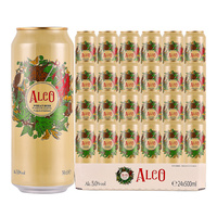 【进口】德国进口阿尔寇小麦白啤酒500ml*24罐精酿ALCO整箱