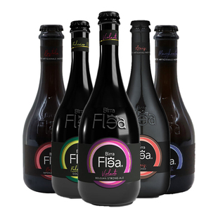 进口 IPA 意大利慕缤330ml Flea臻意小麦 精酿啤酒 12瓶Birra