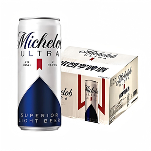 24罐装 米凯罗轻卡0糖啤酒330ml 国产清爽临期到2月28 百威英博