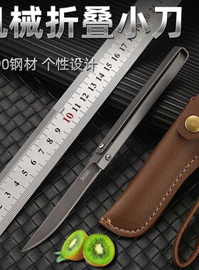 便携M390吃手把肉小刀户外烤肉牛羊排刀露营切水果刀家用瓜果刀具