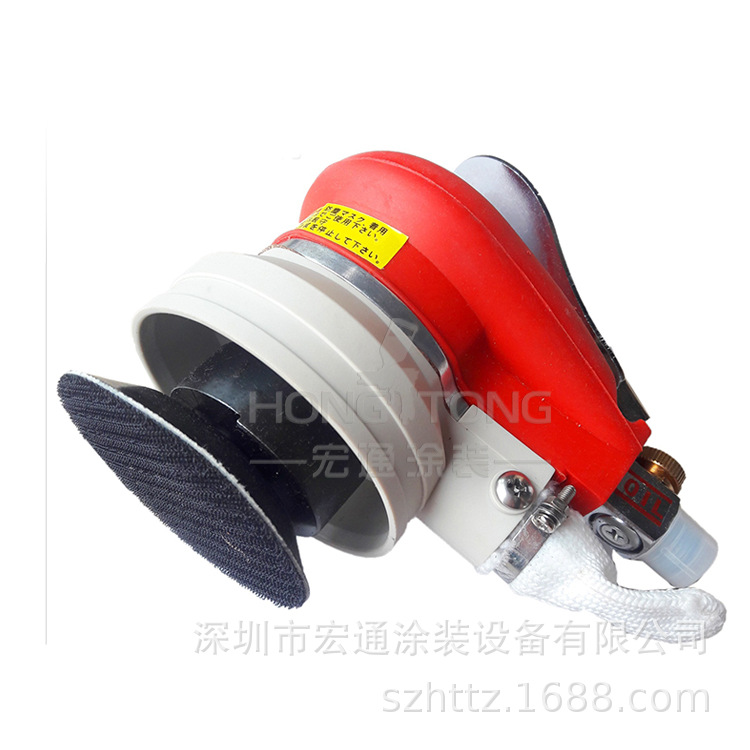 美国3M7125气动砂光机 3寸打磨机 偏心转动漆面修复抛光机