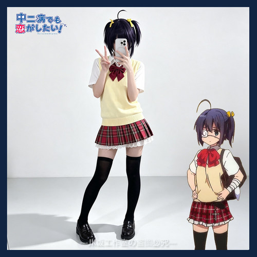 正版小鸟游六花jk制服裙套装校服