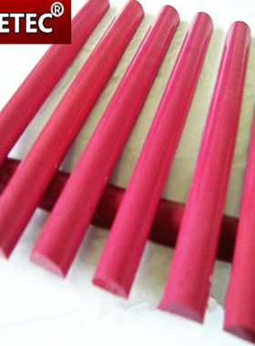 REETEC 红宝石油石 半圆形磨刀棒 超细耐磨红宝石磨棒 100*6毫米