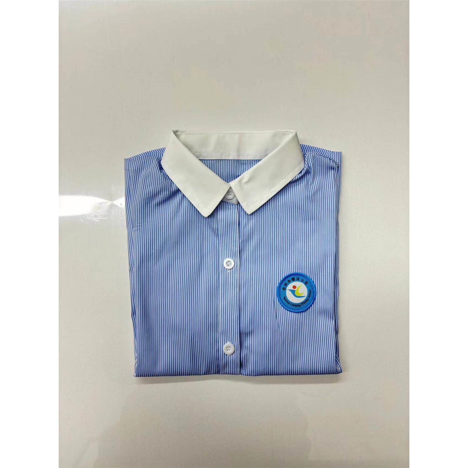 校服路桥螺洋小学夏装短袖衬衫裤子男女款学生专拍