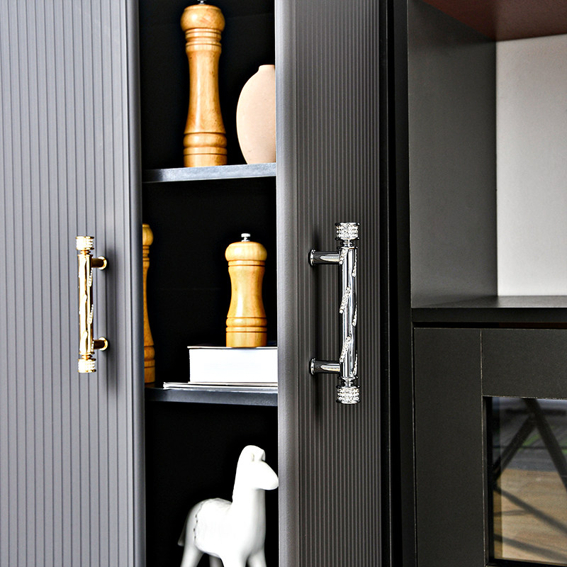 新家的100个快递法式轻奢柜门拉手储物收纳柜高级感水晶把手扣手,基础建材,小拉手,淘宝优惠券,粉丝福利购,淘宝优惠卷