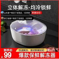 德国黑科技保鲜解冻器榕城快速化冰导板冻肉解冻机四合一厨房神器