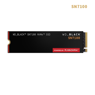 西部数据WD SN7100 1TB SSD固态硬盘M.2接口2280 PCIe4.0黑盘全新