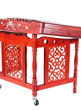 梵巢色木泡桐面板演奏初学考级乐队剧团入门扬琴乐器402401型扬琴