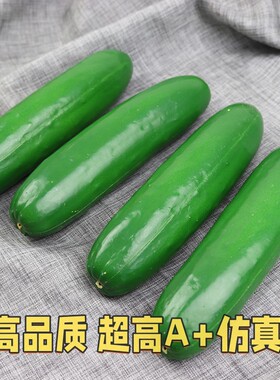 仿真黄瓜 青瓜 葫瓜 蔬菜模型 教材用品办公拍摄玩具道具摆件AG11