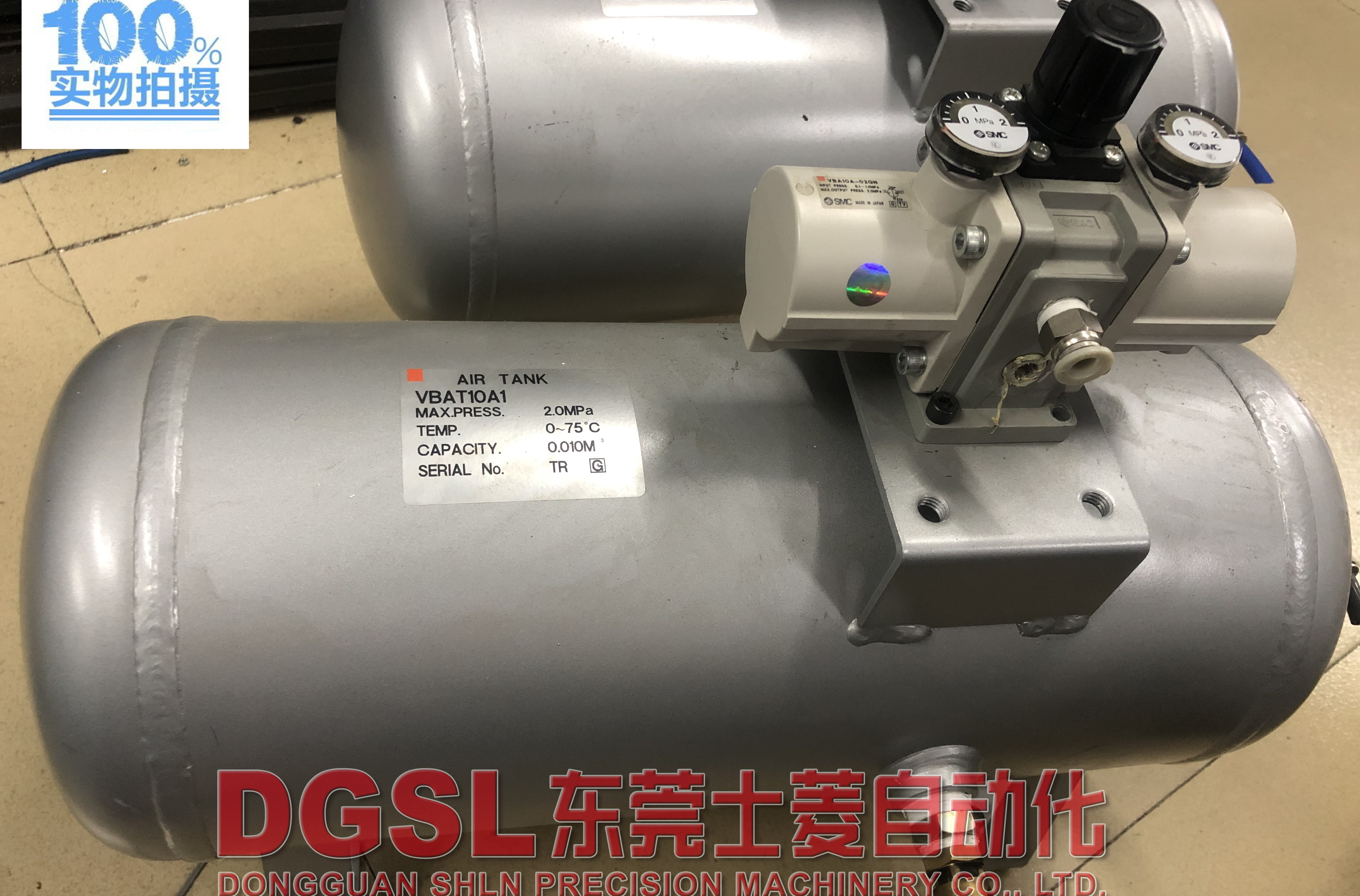 原装正品 SMC储气罐 VBAT10A1+增压阀VBA10A-02成色新现货特价