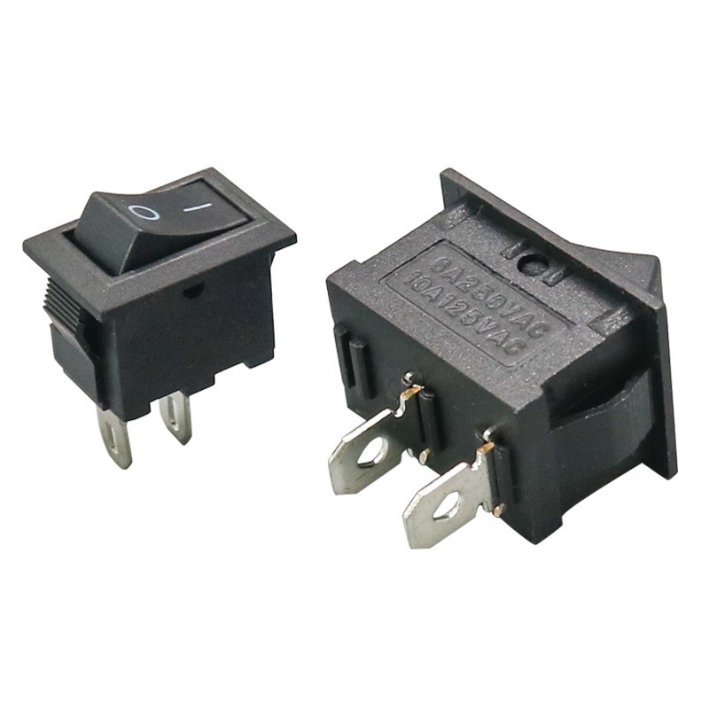 小号船型开关 10*15mm两脚翘板按钮开关 小电源开关 科教模型DF43