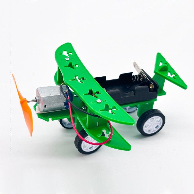 科技小制作电动滑行飞机DIY手工信天翁飞机模型实验材料学生SS52