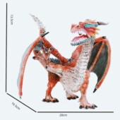 实心仿真动物模型恐龙实心塑胶玩具模型远古巨兽大象老虎ES67