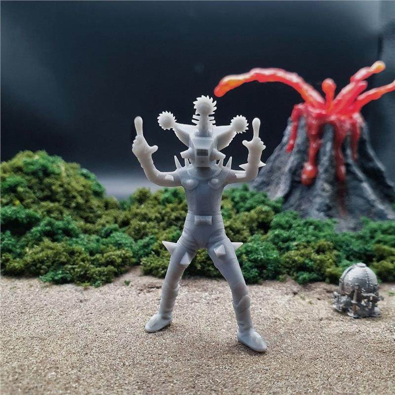 潮玩DIY手工 艾斯奥特曼明鉴怪兽 斯蒂尔星人 1/43模手办场景,模玩/动漫/周边/娃圈三坑/桌游,DIY手办/兵人/雕像,淘宝优惠券,粉丝福利购,淘宝优惠卷