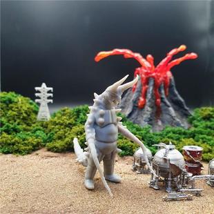 潮玩DIY手工 64人偶模型手办场景 杰克奥特曼明鉴怪兽古敦1