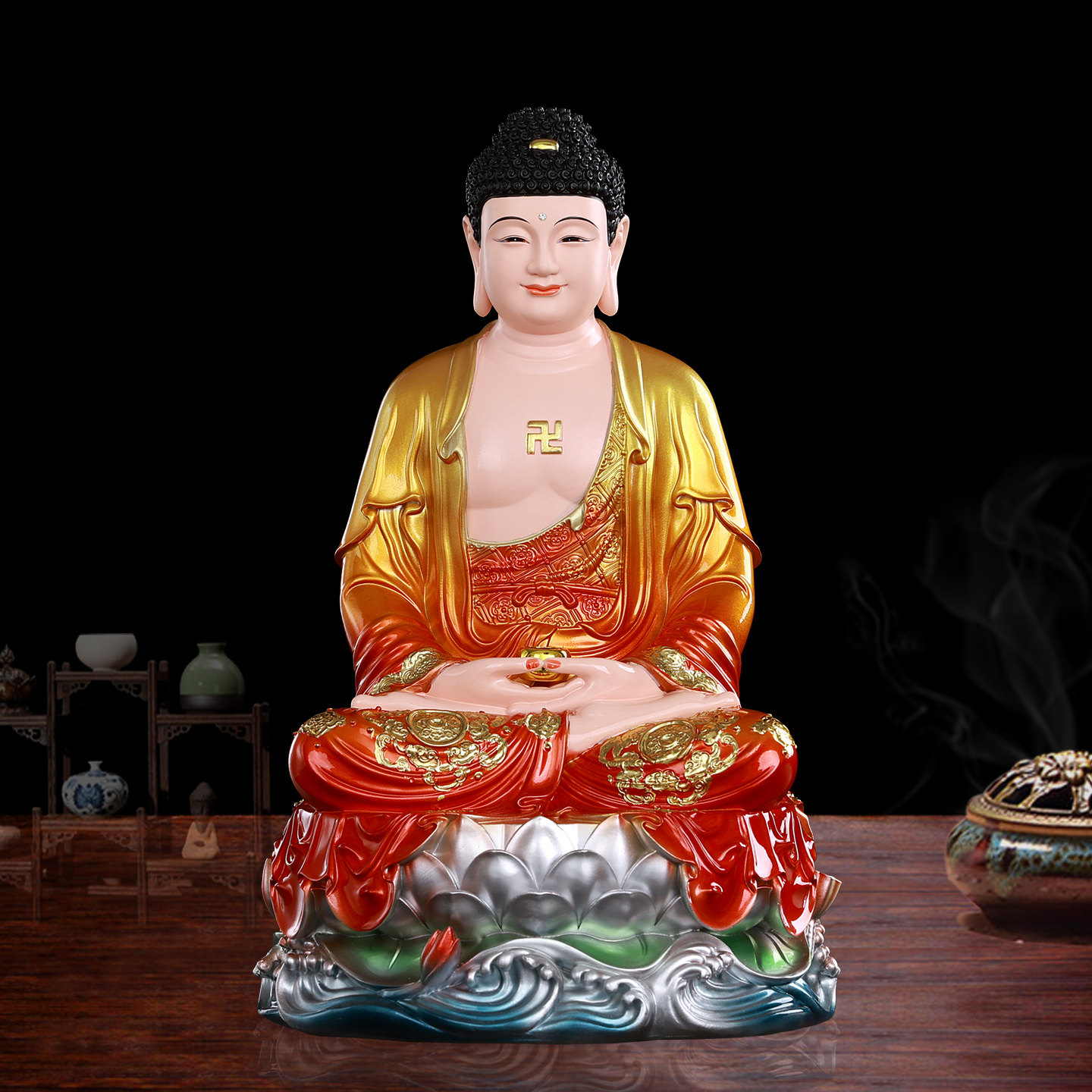 阿弥陀佛药师佛释迦牟尼佛三宝佛