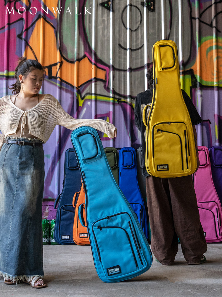 月球漫步有田系列加厚防水电吉他包低音40英寸41英寸民谣吉他包