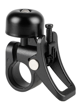 电动滑板车升级款黑色铃铛弹簧响铃ProPro2 1S新款固定折叠铃配件
