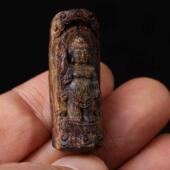 越南芽庄沉水野生奇楠沉香太子佛挂件克重 0.8 3.9 3.75g规格 1.5