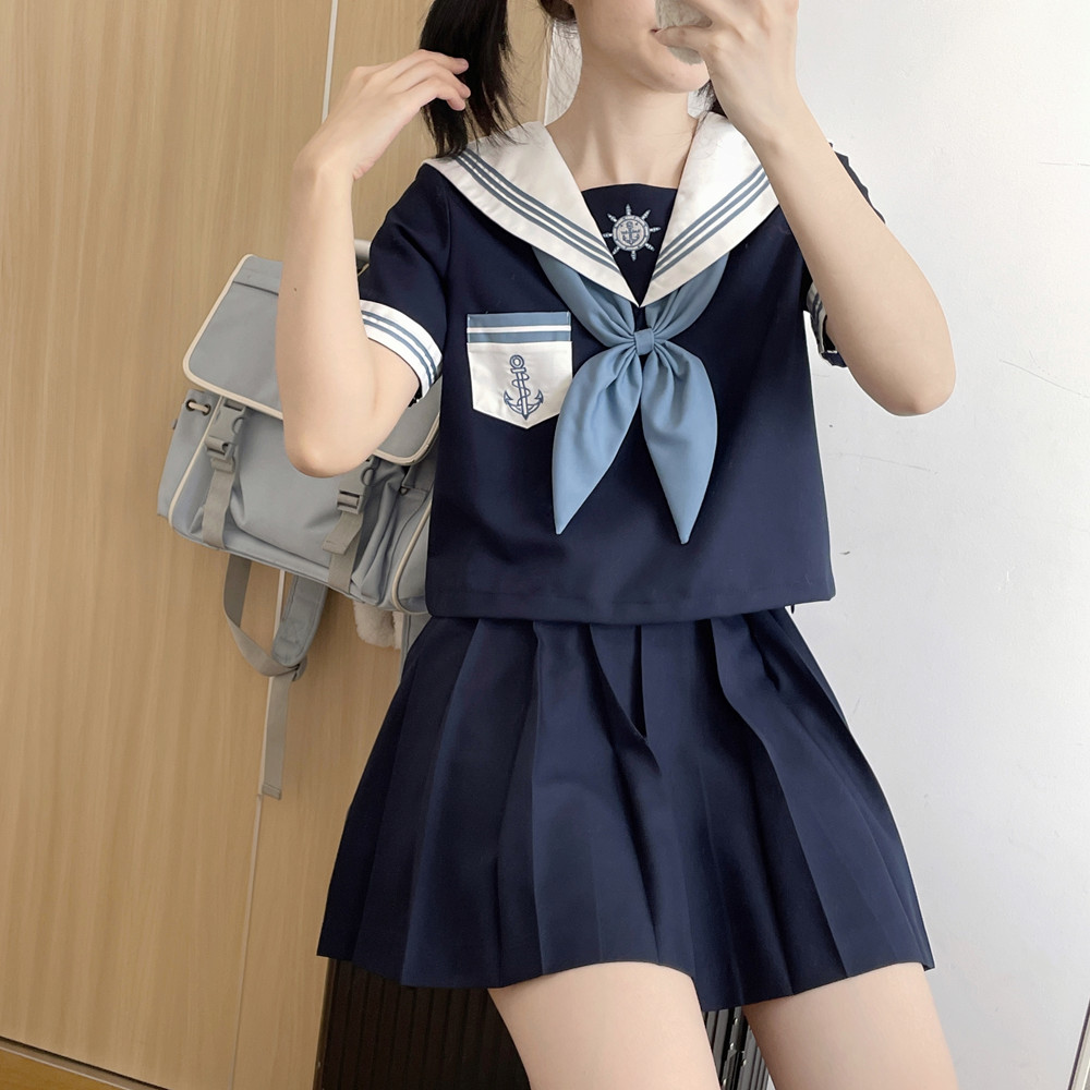 水手服套装日系校供中间服