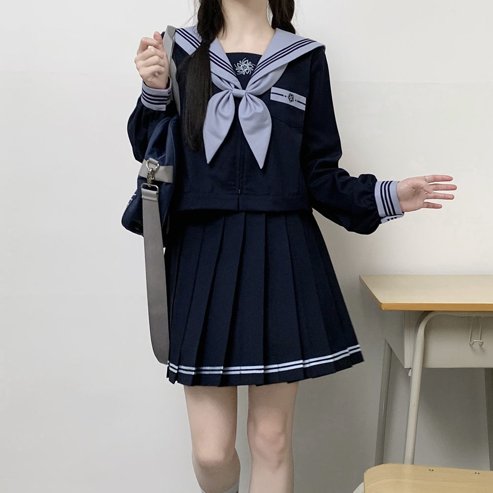 夏服套装短袖正统学院风