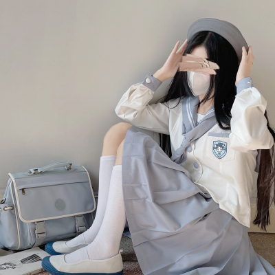 清秋城南中意原创jk水手服校供感