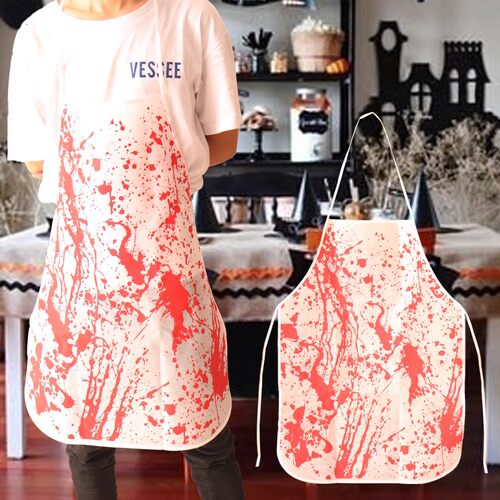 万圣节鬼屋密室流血围裙屠夫服装