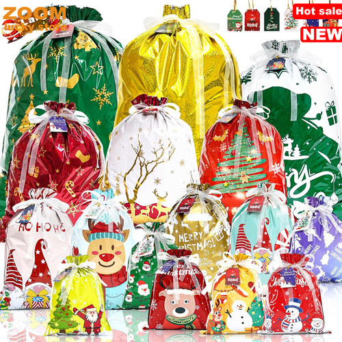 ChristmasDrawstringGiftBags