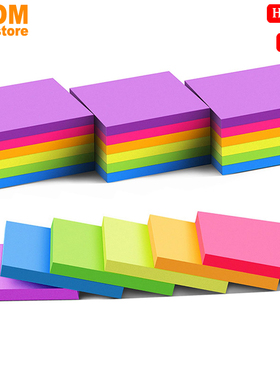 (24 Pack)Sticky Notes 3x3in Post Bright Stickies Colorful