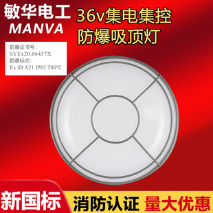 敏华电工36v集中电源防水防爆吸顶灯消防应急照明箱集控A型eps