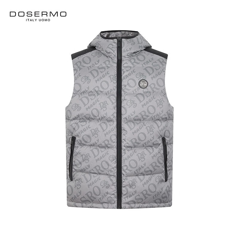 DOSERMO轻奢羽绒马甲鸭绒无袖